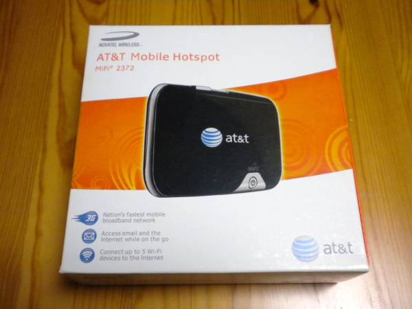 AT&T MiFi 2372モバイルポケットWIFIルーター b-mobile(無線LAN)|売買されたオークション情報、yahooの商品情報 ...