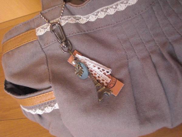 ハンドメイド☆エッフェル塔のキーホルダー_3