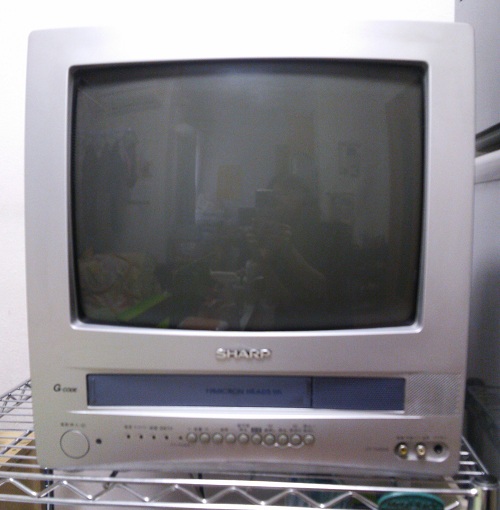 SHARP 00年製◇14型テレビデオ◇VT-14GH5(ビデオ内蔵型テレビ)｜売買