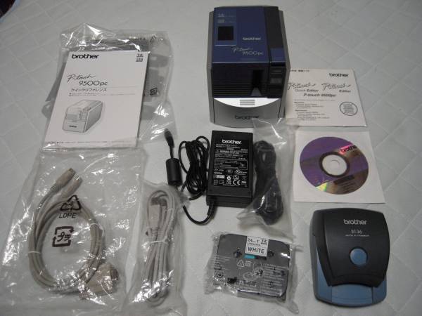 【未使用中古】brother P-touch 9500pc ラベルプリンタ 【格安】_2