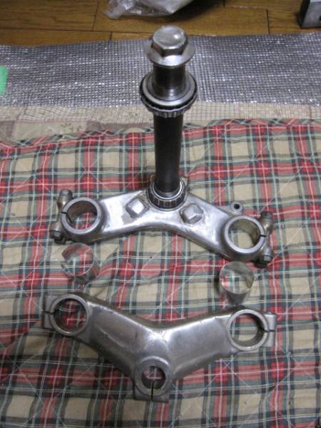 SR400 RZ250R 35パイフロントフォーク用 TZ250ステムSET rd400 