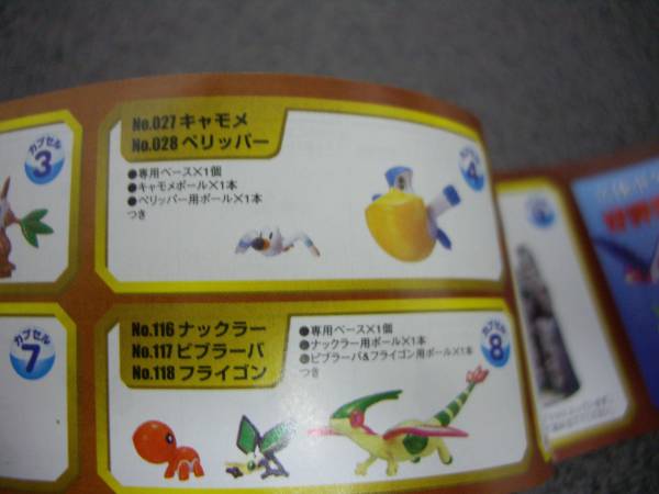 立体ポケモン図鑑第２集 キャモメ ペリッパー ポケットモンスター 売買されたオークション情報 Yahooの商品情報をアーカイブ公開 オークファン Aucfan Com