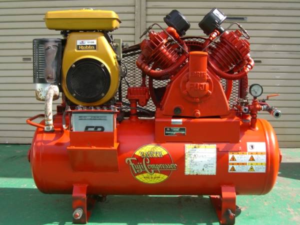 富士コンプレッサー　SW-35 エアーコンプレッサー コンプレッサー ガソリン エンジン エアーコンプレッサー エンジンコンプレッサー 富士コンSW-35