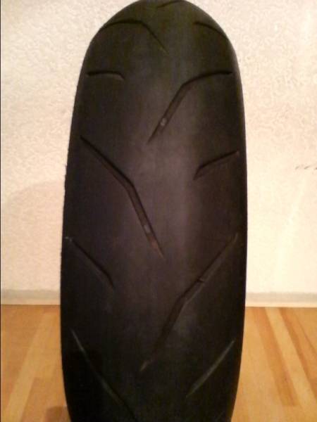 中古品 DUNLOP GPR α-10 150/60 R17 M/C 66H リアタイア_2