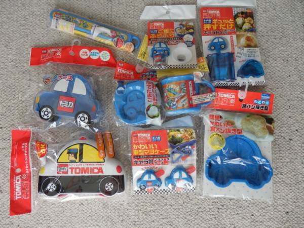 4-62★トミカキャラ弁シリーズ★9点