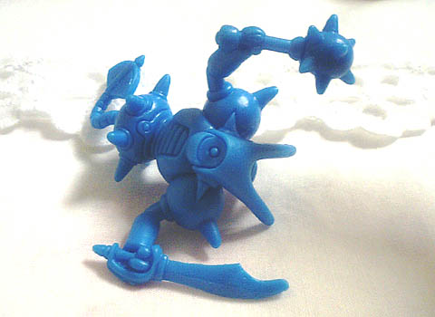 ドラゴンクエスト 消しゴム キラーマシン2 青色 塩ビ ドラクエ
