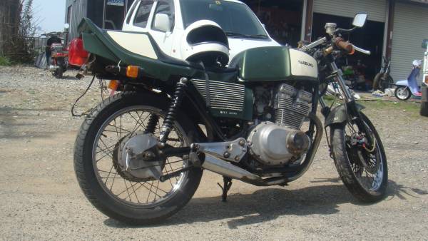 gsx400e gs400e z400fx z250t 外装 セレクト カフェ 希少 当時(スズキ