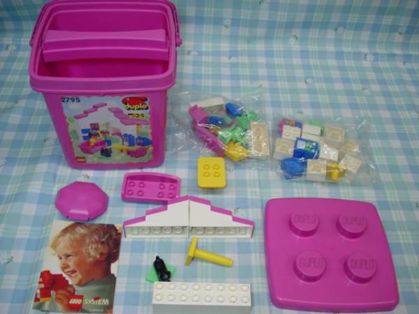 レゴ デュプロ 2795 Lego 廃番 ピンクのバケツ レゴ デュプロ 売買されたオークション情報 Yahooの商品情報をアーカイブ公開 オークファン Aucfan Com