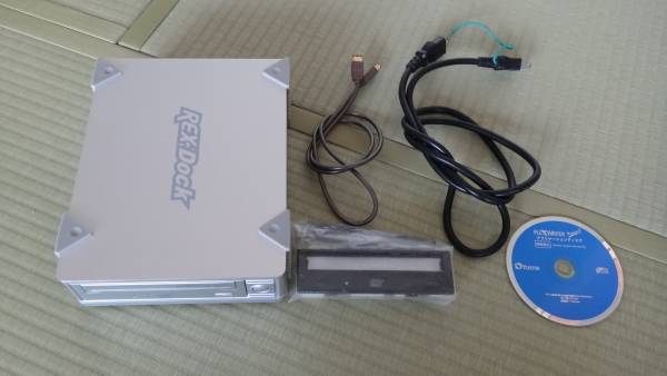 PLEXTOR Premium 2/JPK 中古 RATOC製RS-FWEC5AL付(外付けCD-R/RW 