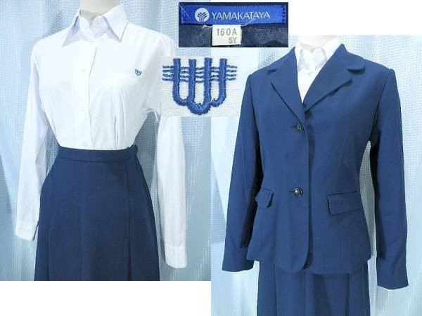 160 鹿児島純心女子短期大学 ブレザー制服 校章刺繍入りシャツ その他 売買されたオークション情報 Yahooの商品情報をアーカイブ公開 オークファン Aucfan Com