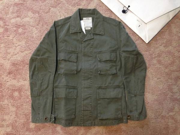 中村ヒロキ着 VISVIM 13SS KILGORE JKT DAMAGED OLIVE 1/cochise