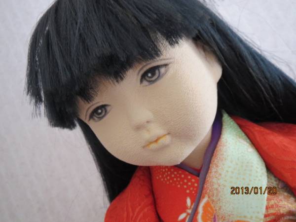 ☆市松人形☆島村龍児☆経年による色褪せ有☆(市松人形)｜売買された