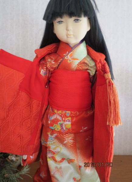 ☆市松人形☆島村龍児☆経年による色褪せ有☆(市松人形)｜売買された