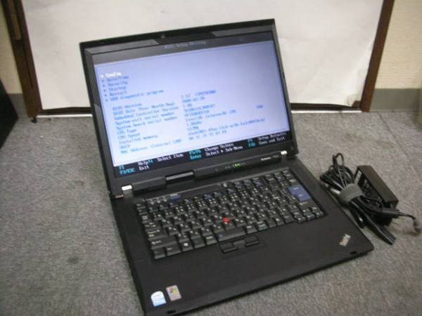 Lenovo Thinkpad R61e 7650-63J Cel 540 1.86Gz/512MB(15インチ~)|売買されたオークション ...