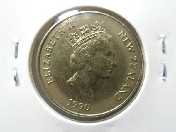 ニュージーランド コイン 1ドル硬貨 1990年 キウイ(オセアニア