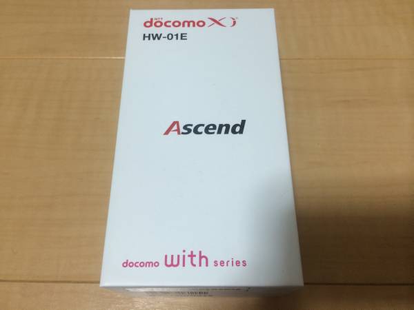 docomo ＨＷ－01Ｅ　Black　（黒）新品_1