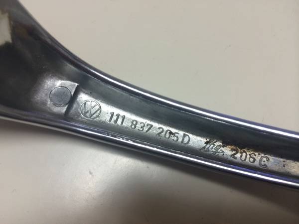 空冷vw純正NOSロクナナ1967年式アウタードアハンドル/ビートルの入札
