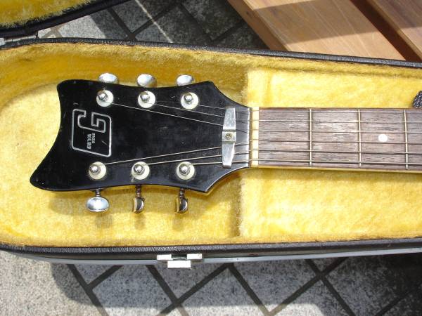 ♪ 1966年製 Guyatone SG-12T グヤトーン セミアコ レアカラー黒(本体