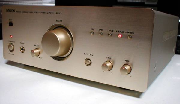 DENON 綺麗 MMフォノイコライザー付き プリメインアンプ UPA-F07(DENON