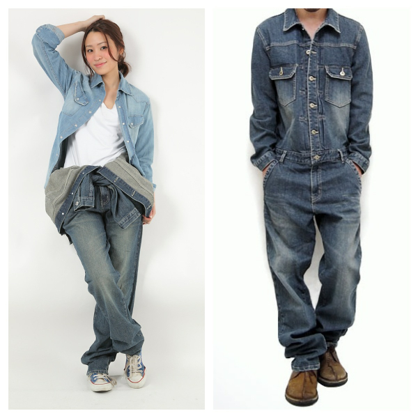 ウーバーワールドTAKUYA着用型3.9万アケリコスリムデニムツナギ 