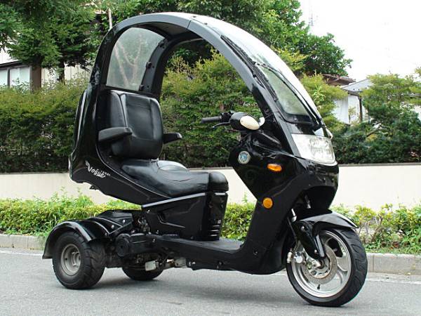 レア！(シンユウ)ヴオーグXY150ZK屋根付3輪バイク 格安！屋根付きバイク【シンユウ ヴォーグ XY150ZK】売切り(トライク