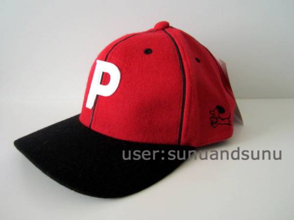 ☆スヌーピー展 大図まことコラボ限定PEANUTSキャップP☆グッズ 