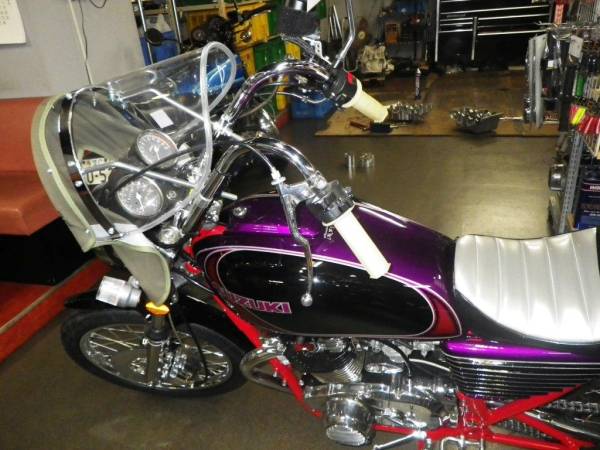 三協オート チェリー絞り 検GS400ホークCBX旧車会GT380(オンロード用 