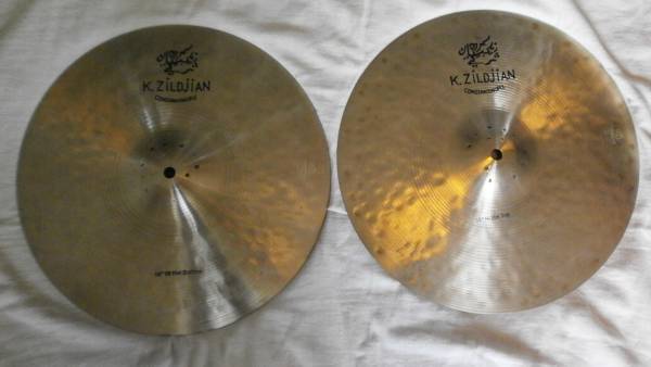 zildjian Kコンスタンチノープル 中古14ハイハットセット 難有 