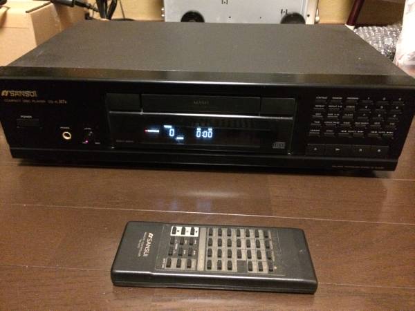 SANSUI CDプレーヤー CD-α307 Sansui CDプレーヤー CD-α307｜Yahoo