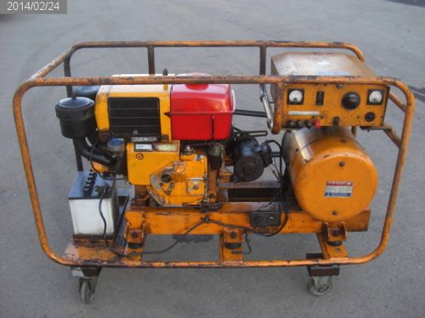 ヤンマー:エースパワー:200V:発電機:ディーゼル:YSG-5E:HIKOUSEN(発電 