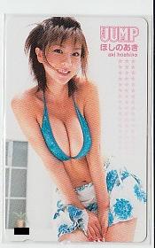 ほしのあき テレカ ヤングチャンピオン テレホンカード 駿河屋