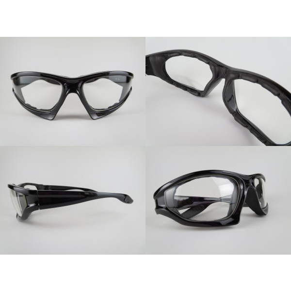 【風防付】＜602A-BK-CL＞クリア♪高強度♪花粉症対策♪_2