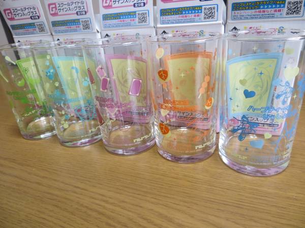 一番くじ ラブライブ 2nd G賞 グラス5個 Wチャンス券24枚付_3