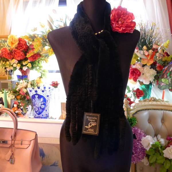 ★★お薦め＜デンマーク産MINKFur＞マントショール★★