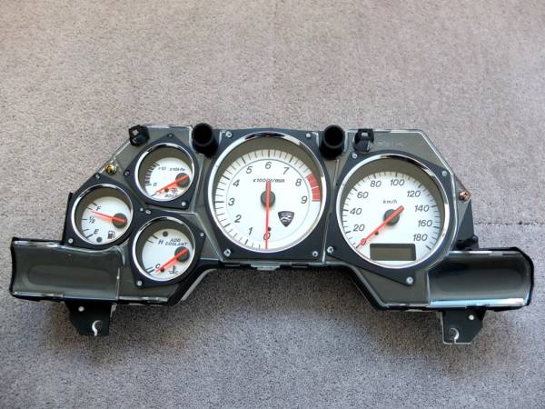 即決新品！　FD3S RX-7 スピードメーターガラス　メーターパネル　純正部品！　RX7 在庫ございます FD3S RX-7 マツダ