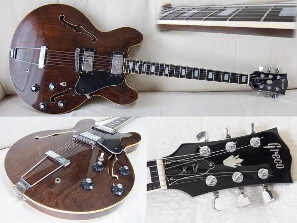 Greco ７０年代セミアコ ◇GRECO '70年代 セミアコ SA-550W ウォルナットフィニッシュ(グレコ