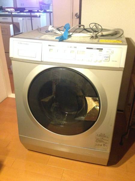 エレクトロラックス ドラム式洗濯乾燥機 EWD-D80A 2005年製 中古 