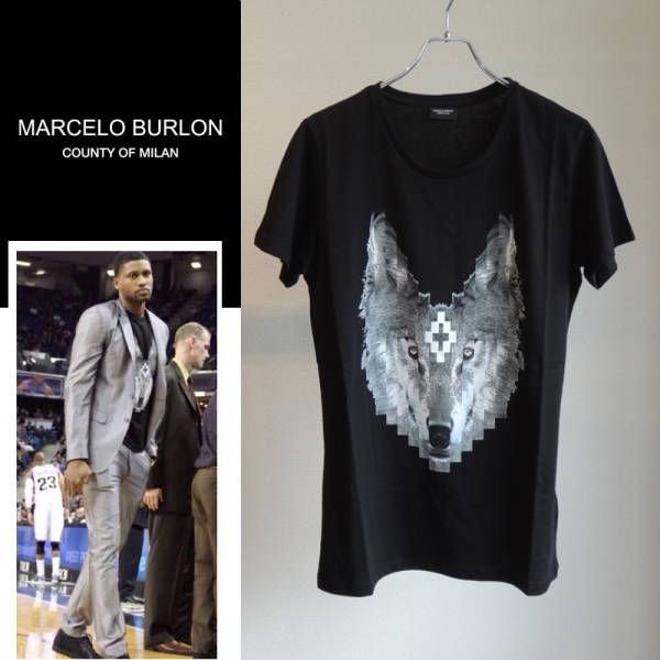レア☆G-dragon着 marcelo burlon マルセロ・バーロン Tシャツ 