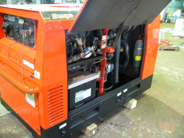 デンヨー BLW280SS 100V 三相 200V ディーゼル 溶接 発電機(発電機