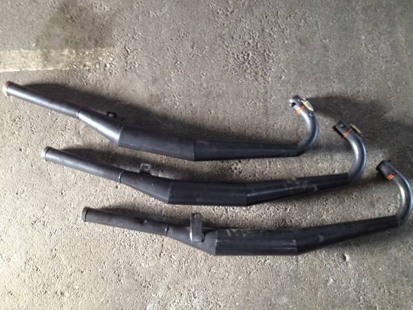 500SS 750SS マッハ ショットガンチャンバー 黒(マフラー本体（社外 