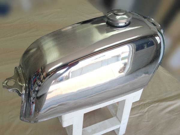 CD50/90 ベンリィ エイプ 社外メッキタンク ジャンク品(ホンダ用