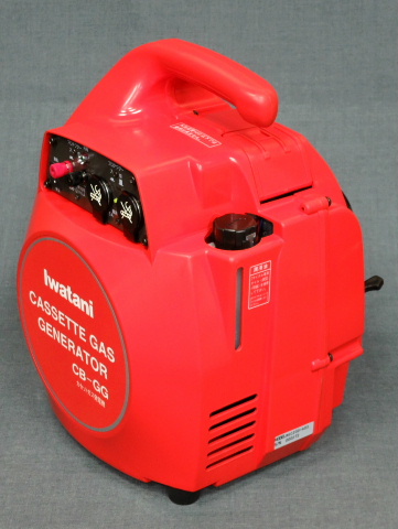 Iwatani カセットガス発電機 CB-GG 本体 Iwatani カセットガス 発電機 CB-GG DC12V 非常電源 アウトドア(発電機