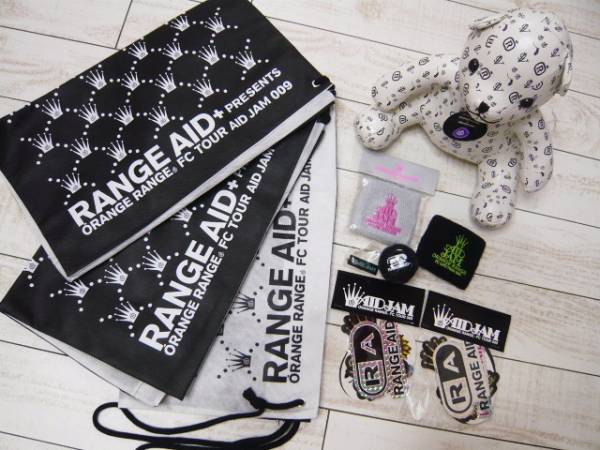 Orange Range ツアーグッズ9点セット オレンジレンジ テディベア Orange Range 売買されたオークション情報 Yahooの商品情報をアーカイブ公開 オークファン Aucfan Com