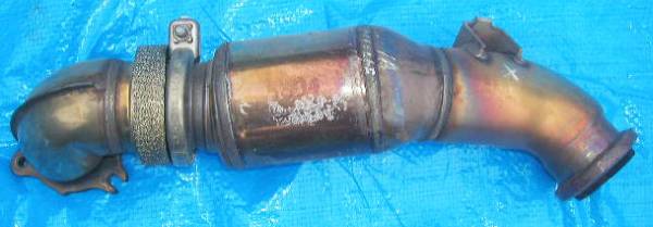 ベンツ W211 CDI E320 M642 フロント DPF マフラー 触媒 DIY ベンツ W211 CDI E320 M642 フロント DPF マフラー 触媒 DIY