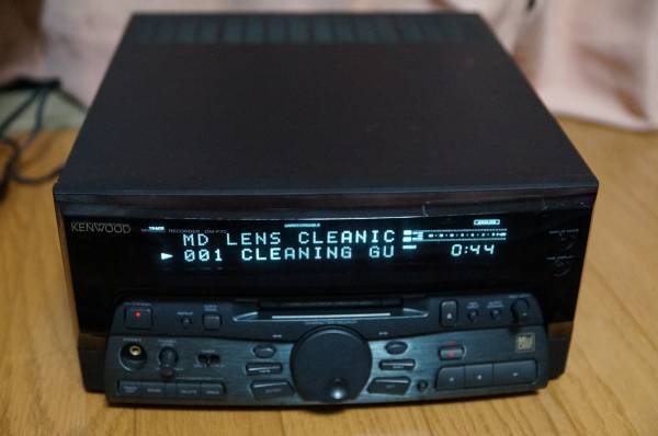 動作確認済　KENWOOD　MDレコーダー（MDデッキ）DM－F70　リモコン付 DM－F70 MD KENWOOD ALLORA 希少 値下げ！(一般)｜売買された