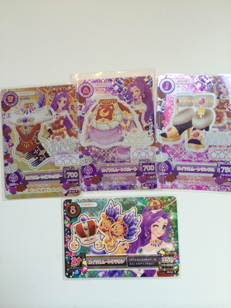 アイカツ 6弾プレミアム 4枚セット アクセサリー付き_2