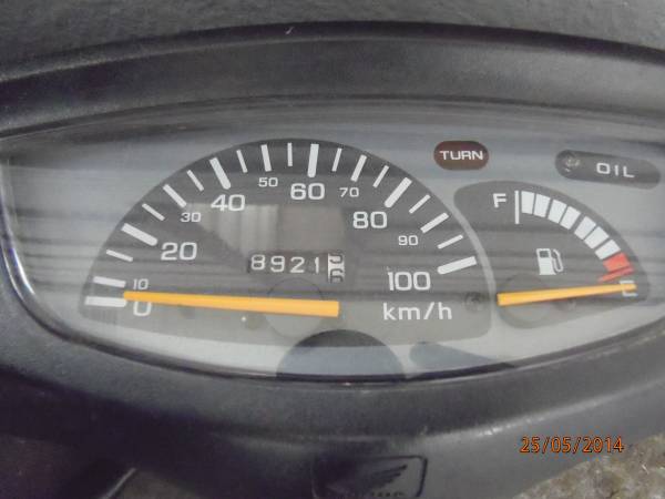 ☆スーパーディオZX100kmメーター☆AF27・AF28(ホンダ用)｜売買された