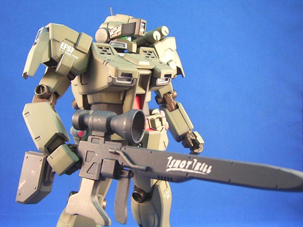 ジムスパルタンMG ジムスナイパーII改造ガレージキット 野暮ったい