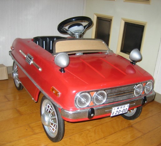 旧車◇日産 ブルーバード 410？◇ペダルカー・未使用・超希少品(自動車 