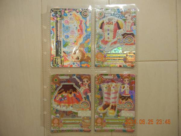 アイカツ　プレミアム　マープルキャンディー4枚セット(レア1枚)_1